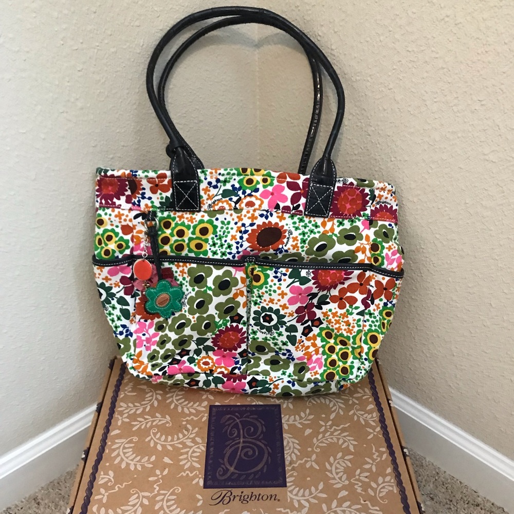Brighton Petunia Floral Bag